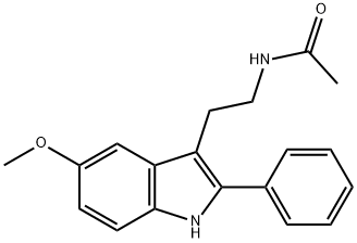 2-PHENYLMELATONIN Struktur