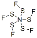 Pentafluorosulfur(VI)amine Struktur