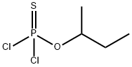 Phosphorodichloridothioic acid O-sec-butyl ester Struktur