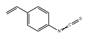 P-VINYLPHENYL ISOTHIOCYANATE Struktur