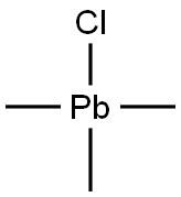 TRIMETHYL LEAD CHLORIDE Struktur