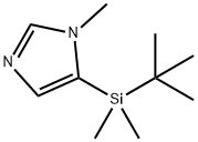 5-(TERT-BUTYLDIMETHYLSILYL)-1-METHYL-1H& Struktur