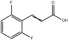 2,6-DIFLUOROCINNAMIC ACID Struktur