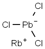 Rubidium trichloroplumbate Struktur