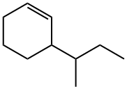 Cyclohexene,3-(1-methylpropyl)- Struktur