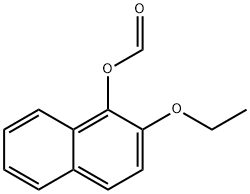 1-Naphthalenol,2-ethoxy-,formate(9CI) Struktur