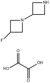 1-(Azetidin-3-yl)-3-fluoroazetidine oxalate Struktur