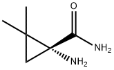 Cyclopropanecarboxamide, 1-amino-2,2-dimethyl-, (R)- (9CI) Struktur