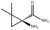 Cyclopropanecarboxamide, 1-amino-2,2-dimethyl-, (S)- (9CI) Struktur