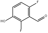 2,6-Difluoro-3-hydroxybenzaldehyde Structure