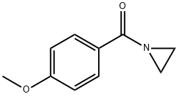 1-(4-Methoxybenzoyl)aziridine Struktur