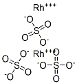 RHODIUM (III) SULFATE Struktur