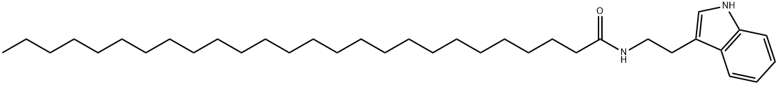 HEXACOSANOIC ACID TRYPTAMIDE Struktur