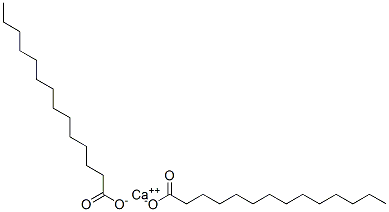 calcium myristate  Struktur