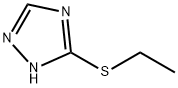 3-ETHYLTHIO-4H-1,2,4-TRIAZOLE Struktur