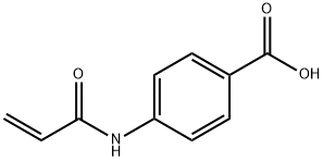 p-[(1-oxoallyl)amino]benzoic acid Struktur