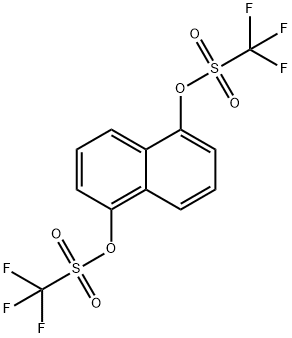 1,5-Naphthalenebis(trifluoroMethanesulfonate) Structure