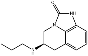 5-propylamino-5,6-dihydro-4H-imidazo(4,5,1-ij)quinolin-2(1H)-one Struktur