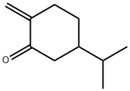 p-Mentha-1(7)-ene-2-one Struktur