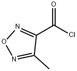 1,2,5-Oxadiazole-3-carbonyl chloride, 4-methyl- (9CI) Struktur