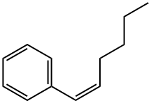 (Z)-1-Hexenylbenzene Struktur