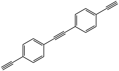 BIS(4-ETHYNYLPHENYL)ACETYLENE Struktur