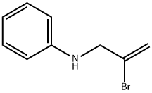 N-(2-Bromo-2-propenyl)aniline Struktur