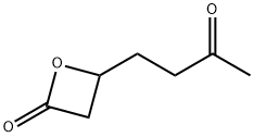 2-Oxetanone, 4-(3-oxobutyl)- (9CI) Struktur