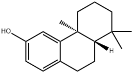 3-Phenanthrenol, 4b,5,6,7,8,8a,9,10-octahydro-4b,8,8-trimethyl-, (4bS,8aS)- Struktur