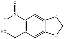 6-NITROPIPERONYL ALCOHOL Struktur