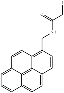 N-(1-PYRENEMETHYL)IODOACETAMIDE Struktur