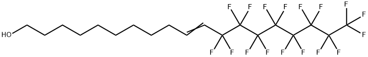 11-(PERFLUORO-N-OCTYL)UNDEC-10-EN-1-OL Struktur