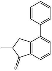 2-METHYL-4-PHENYL-1-INDANONE, 97 Struktur