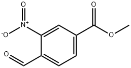 METHYL 4-FORMYL-3-NITROBENZOATE  97 Structure