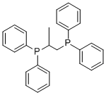 1,2-Bis-(diphenylphosphino)propane Struktur