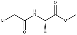 N-(Chloroacetyl)-alanine Methyl Ester Struktur