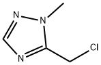 5-CHLOROMETHYL-1-METHYL-1H-[1,2,4]TRIAZOLE Struktur