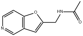 Acetamide,  N-(furo[3,2-c]pyridin-2-ylmethyl)- Struktur