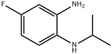 4-fluoro-1-N-(propan-2-yl)benzene-1,2-diamine Struktur