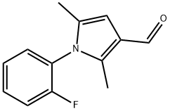 1-(2-FLUORO-PHENYL)-2,5-DIMETHYL-1H-PYRROLE-3-CARBALDEHYDE price.