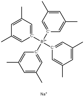 Borate(1-), tetrakis(3,5-diMethylphenyl)-, sodiuM(1:1) Struktur