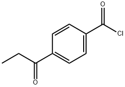 Benzoyl chloride, 4-(1-oxopropyl)- (9CI)