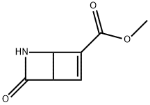 2-Azabicyclo[2.2.0]hex-5-ene-6-carboxylicacid,3-oxo-,methylester(9CI) Struktur