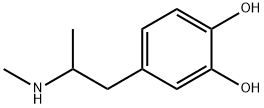 N-METHYL-3,4-DIHYDROXYAMPHETAMINEHYDROCHLORIDE Struktur