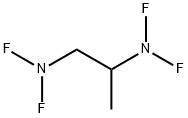 N,N,N',N'-Tetrafluoro-1,2-propanediamine Struktur