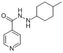 N'-(4-Methylcyclohexyl)isonicotinic hydrazide Struktur