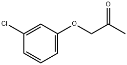 1-(3-CHLOROPHENOXY)-2-PROPANONE Struktur