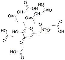 maltosylnitromethane heptaacetate Struktur