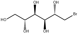 6-Bromo-6-deoxy-D-mannitol Struktur