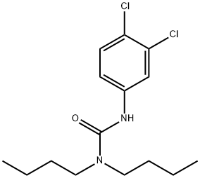 N,N-Dibutyl-N'-(3,4-dichlorophenyl)urea Struktur